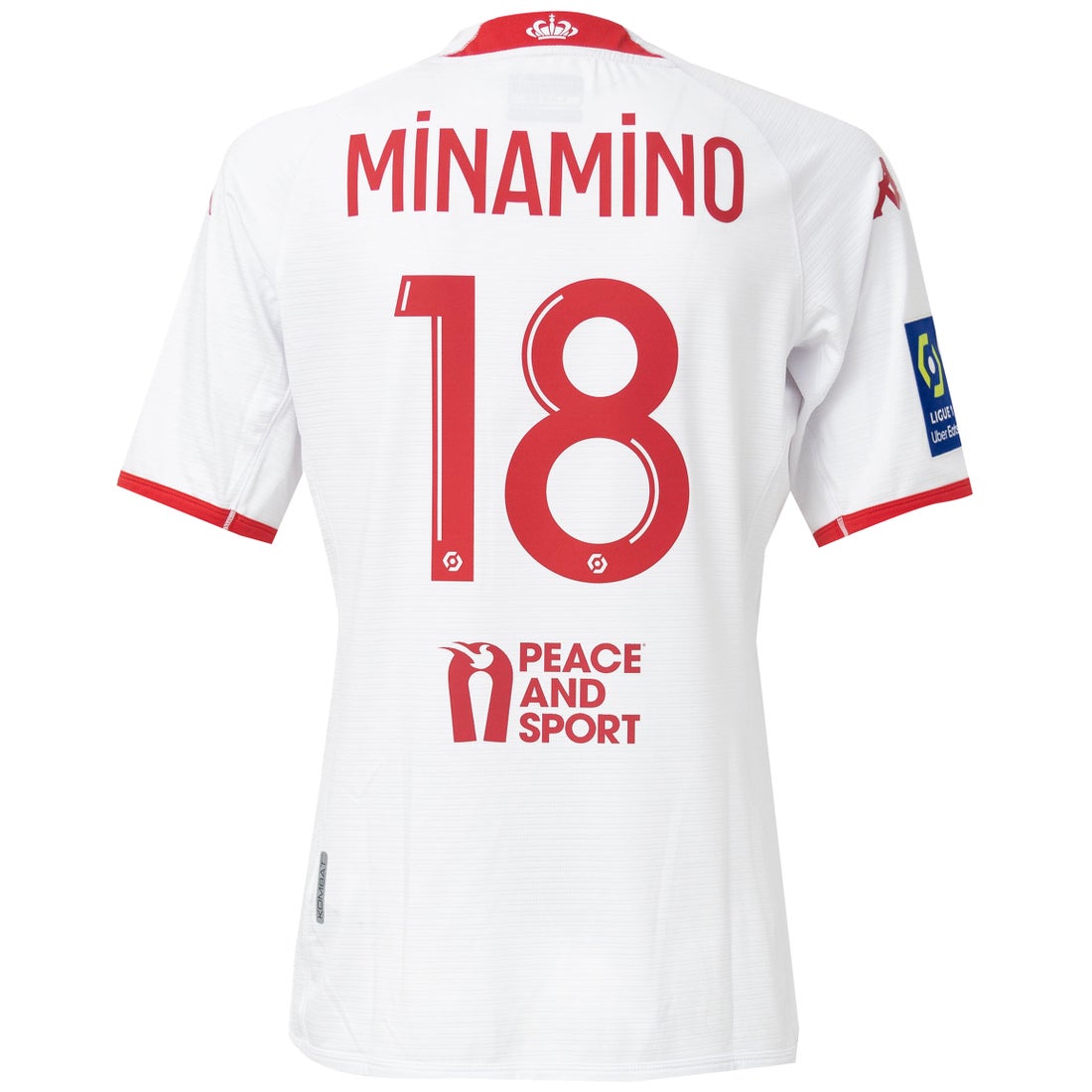 Kappa ASモナコ 22/23 ユニフォーム ホーム 半袖 オーセンティック #18