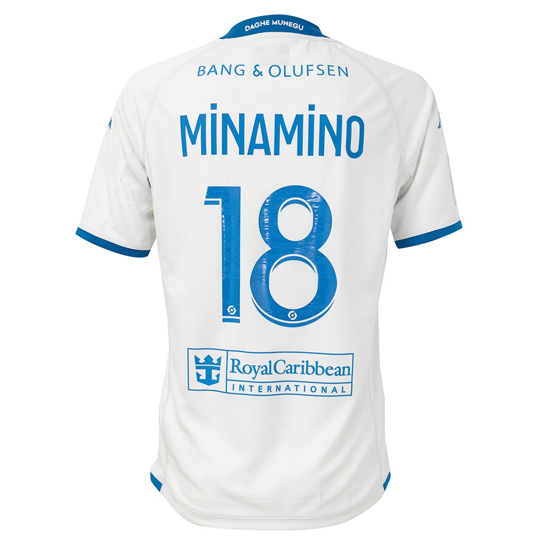 Kappa モナコ 23/24 ユニフォーム サード 半袖 レプリカ #18.南野拓実