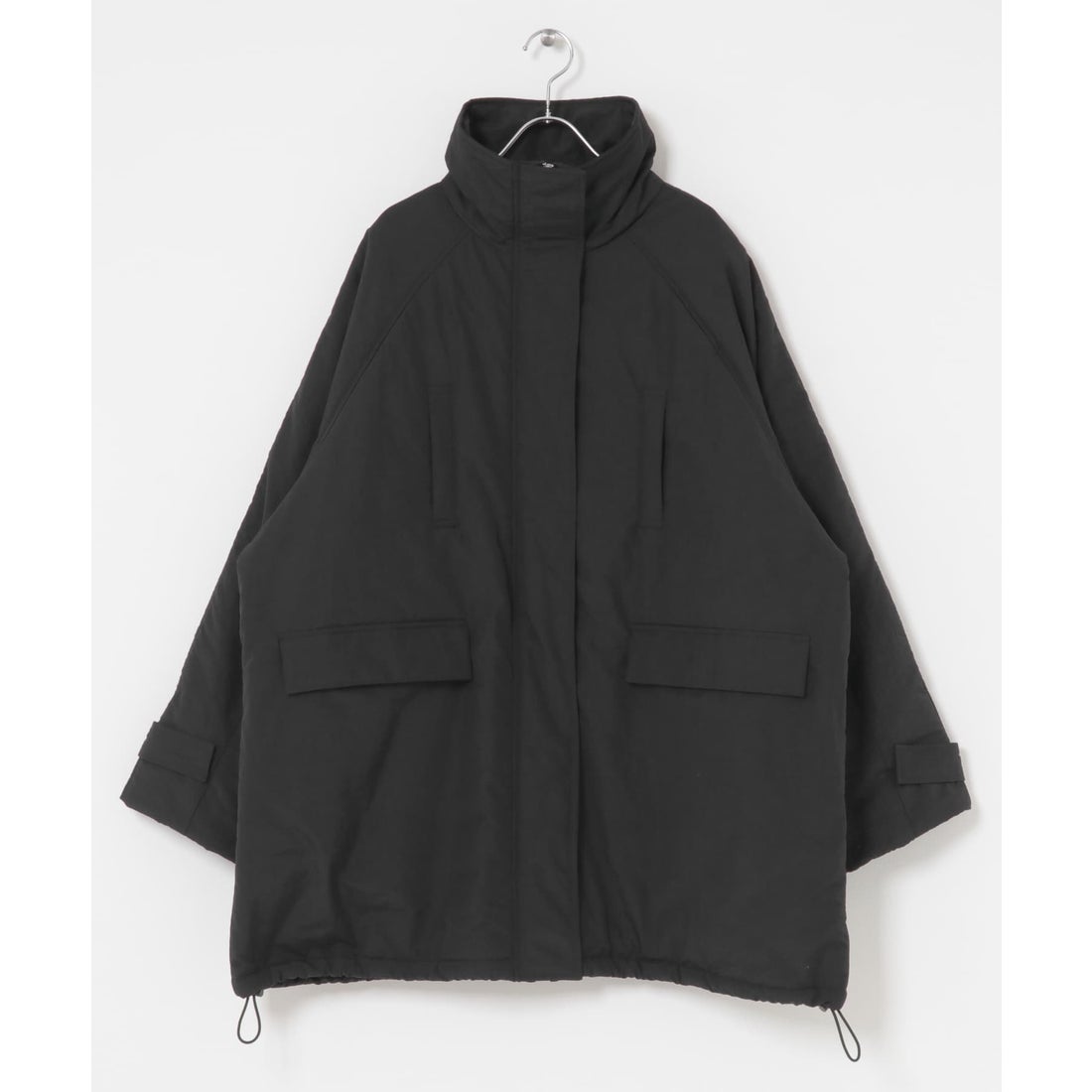 ケービーエフ KBF モンスターパテッドミドルコート （ブラック