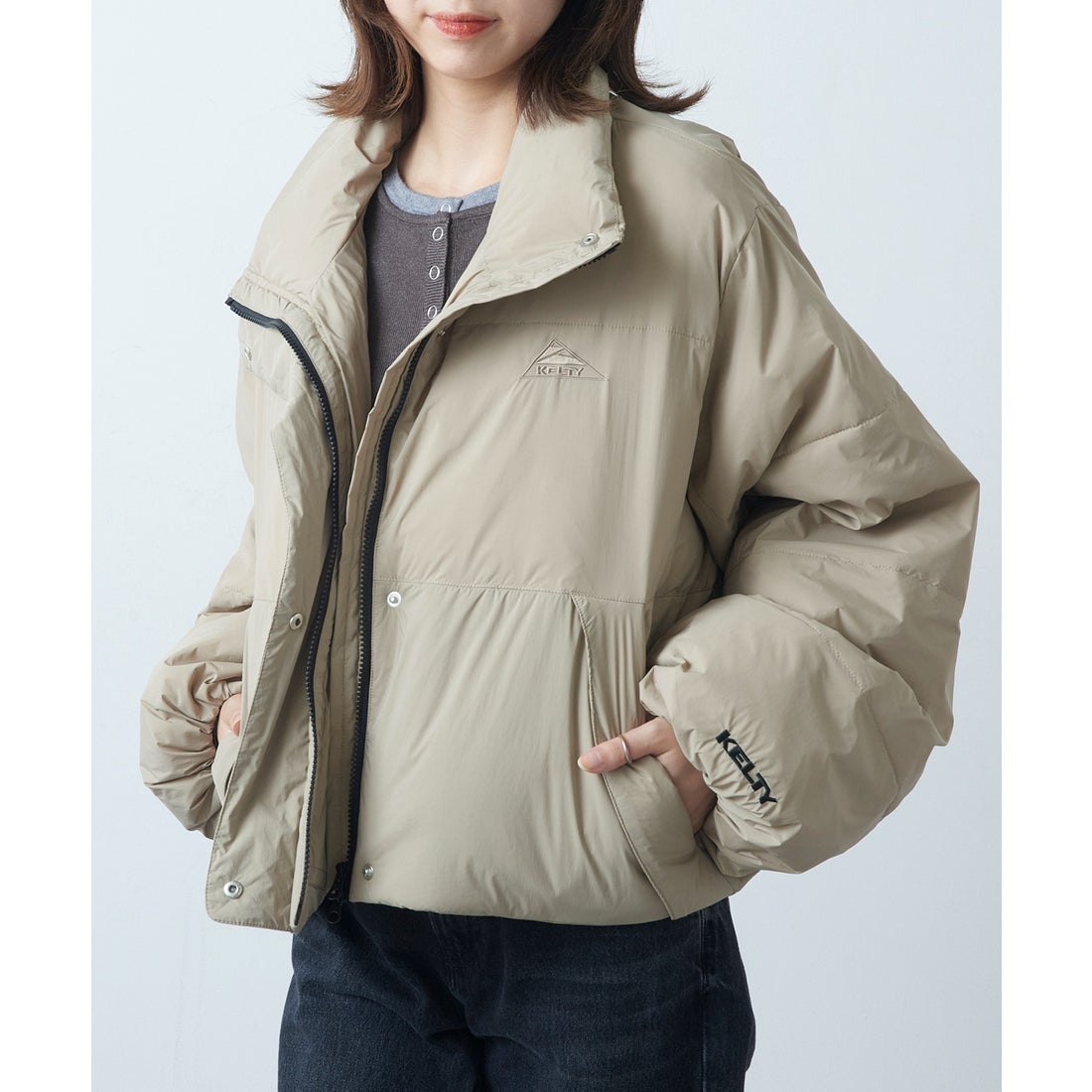 ケルティ KELTY ≪限定別注≫ インサレーションクロップドジャケット