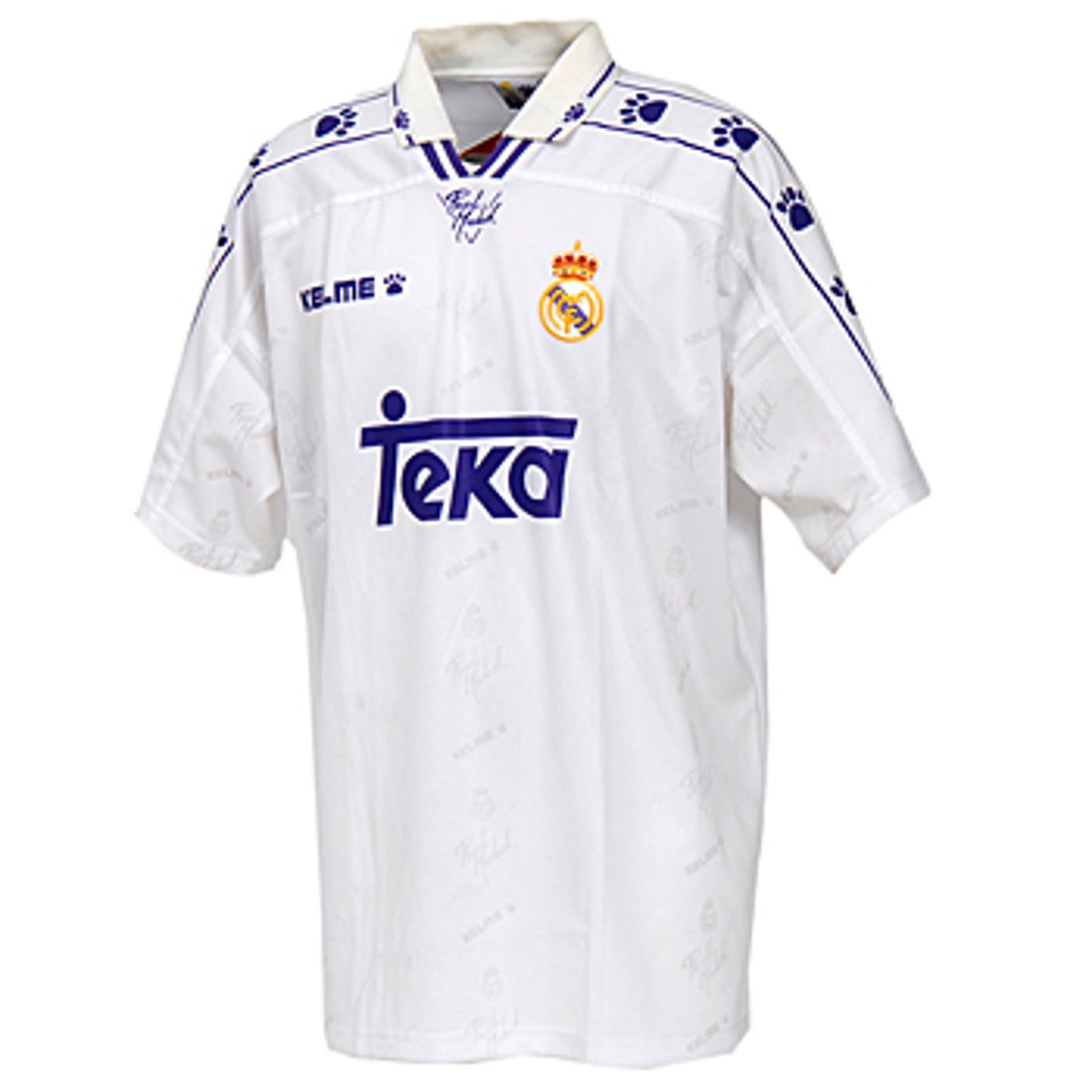 KELME レアルマドリード 94/96 ユニフォーム ホーム 半袖 96302 BLANCO