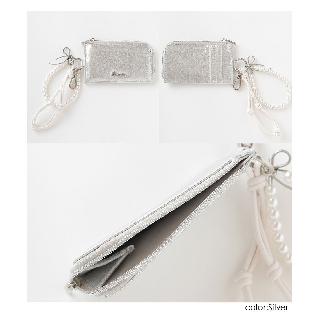 ハニーズ Honeys チャーム付カードケース カードケース チャーム付き