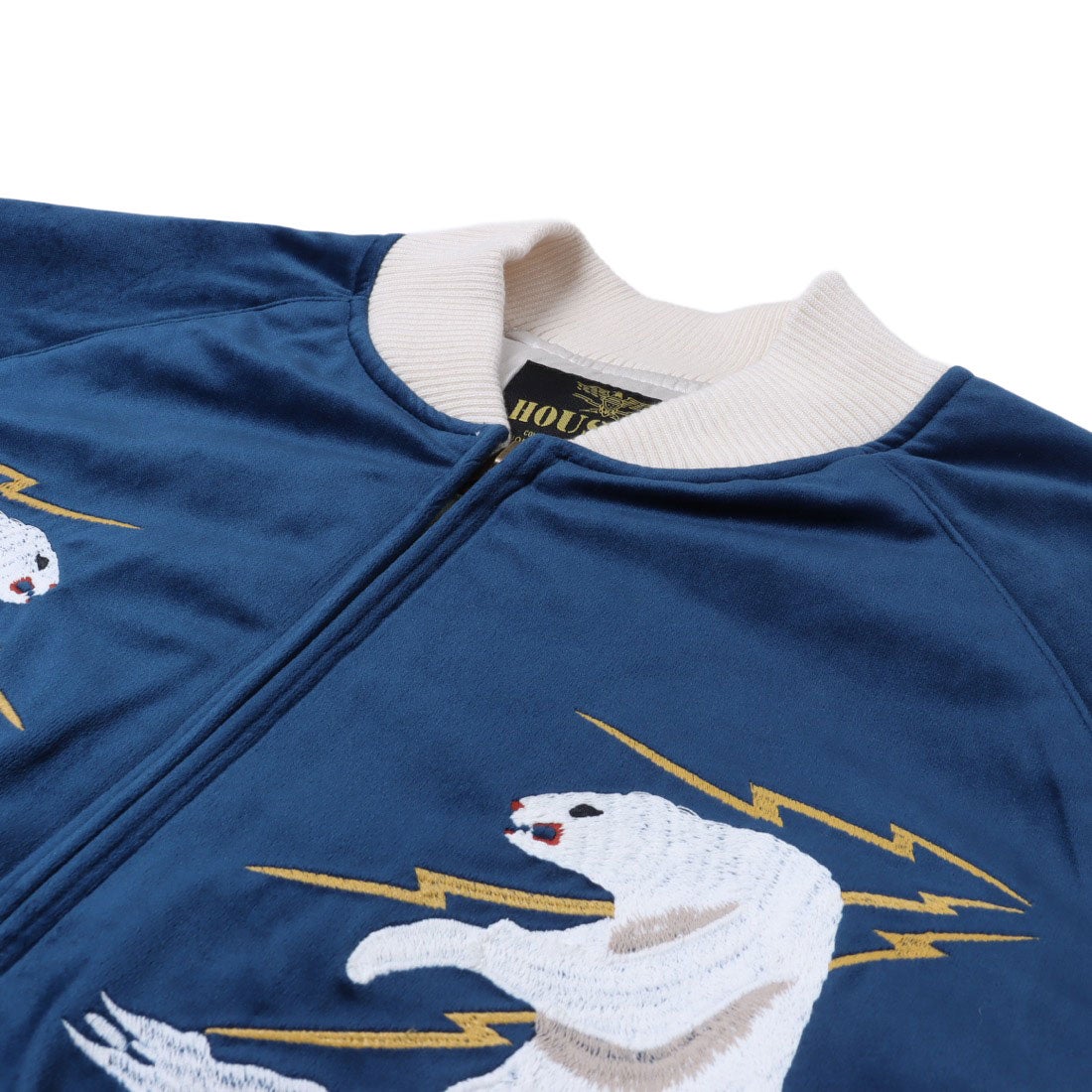 ヒューストン HOUSTON ベルベットスーベニアジャケット （NV