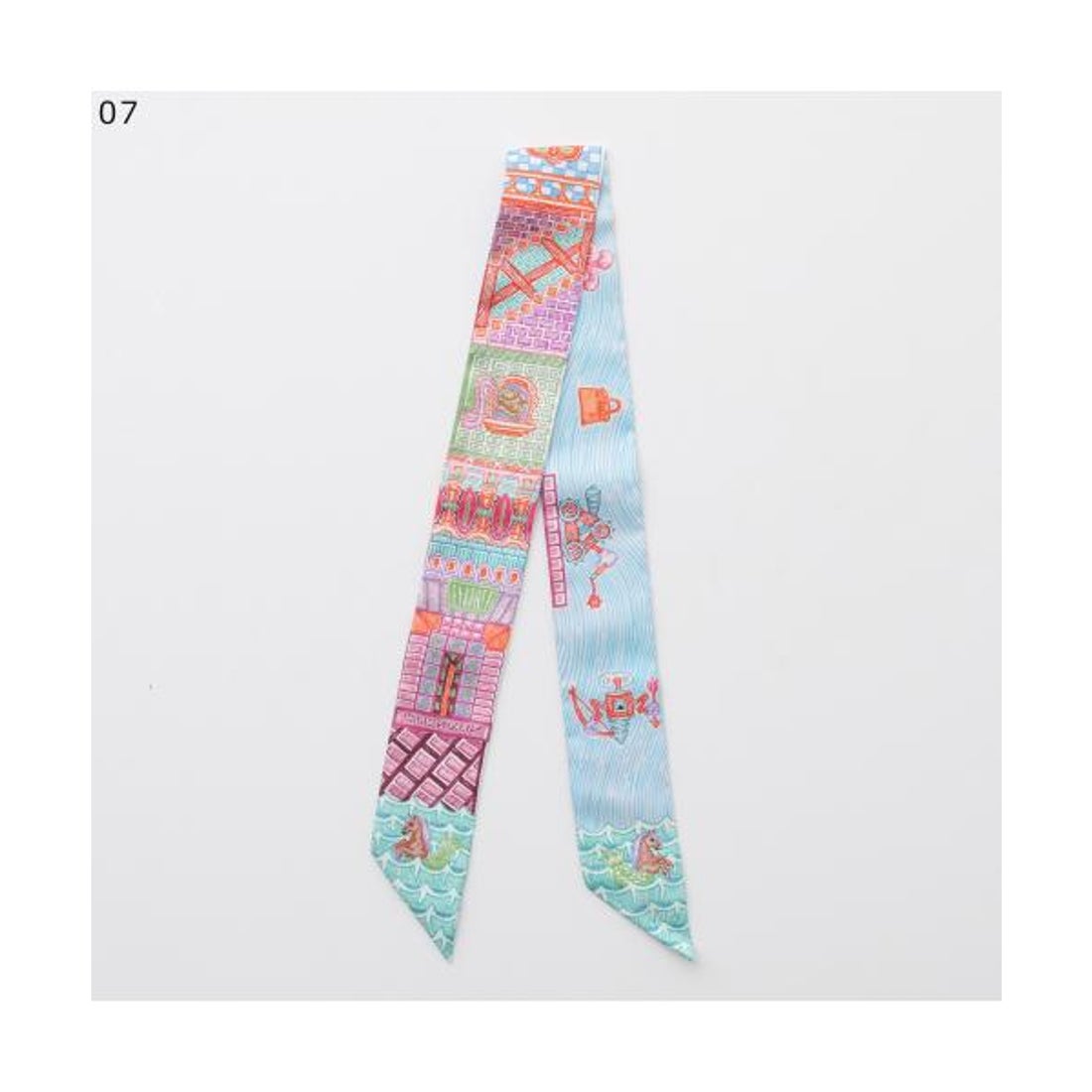 エルメス Hermes HERMES ツイリー スカーフ TWILLY 064011S シルク