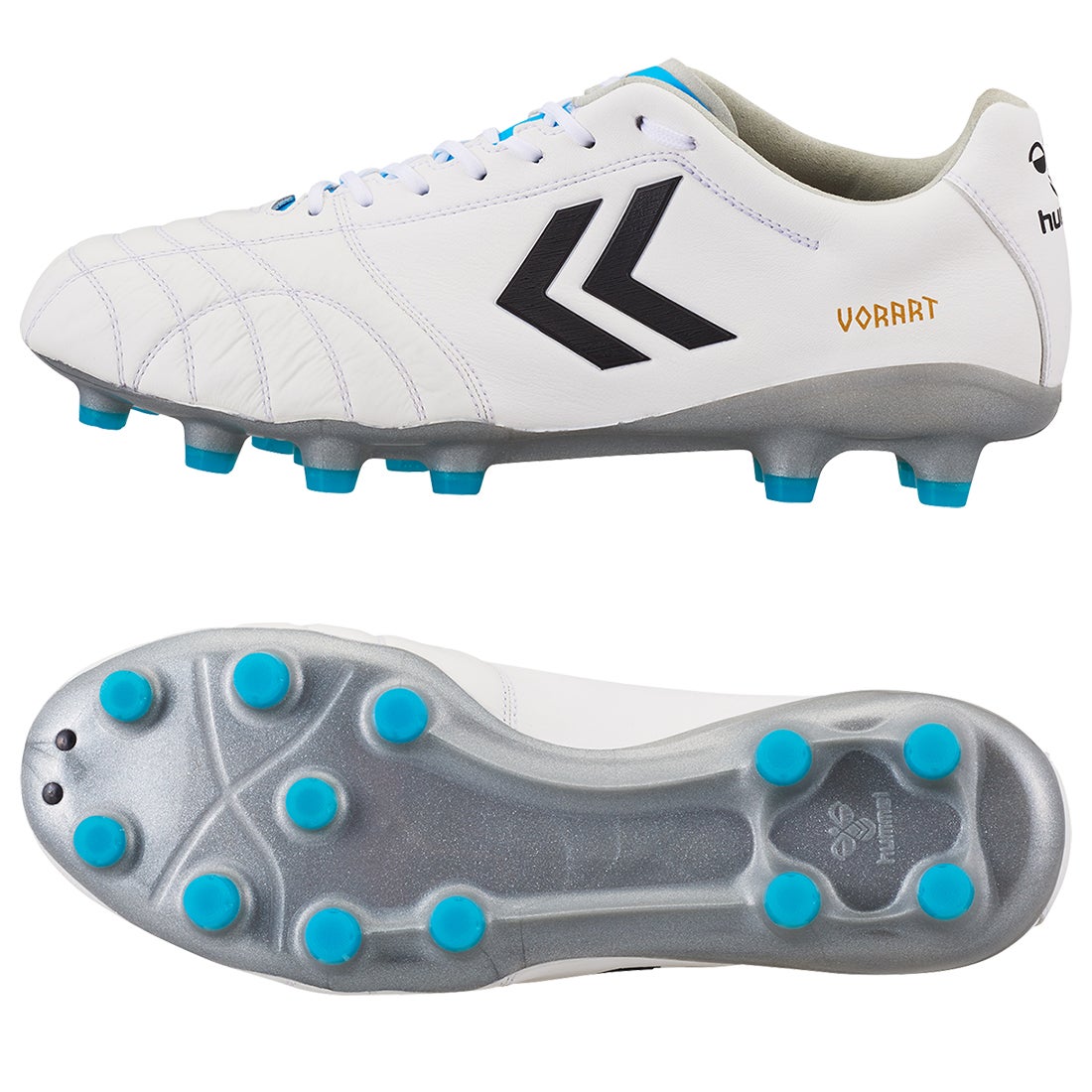 hummel ヒュンメル ヴォラート3 PRO WIDE(ホワイト×サックス) HAS1244W