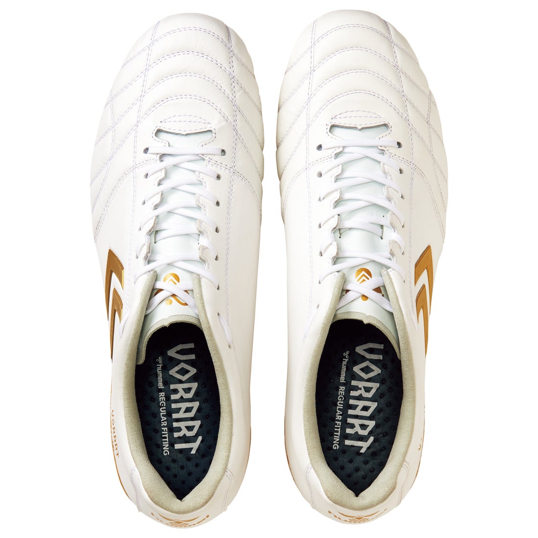 hummel ヒュンメル ヴォラート3 PRO(ホワイト×ゴールド) HAS1244R 1038