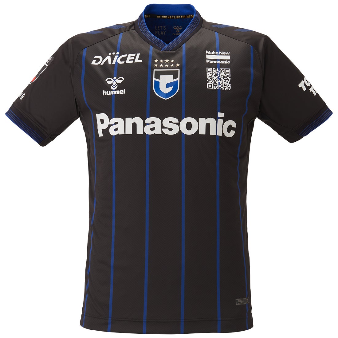 hummel ガンバ大阪 2024 ユニフォーム ホーム 半袖 オーセンティック