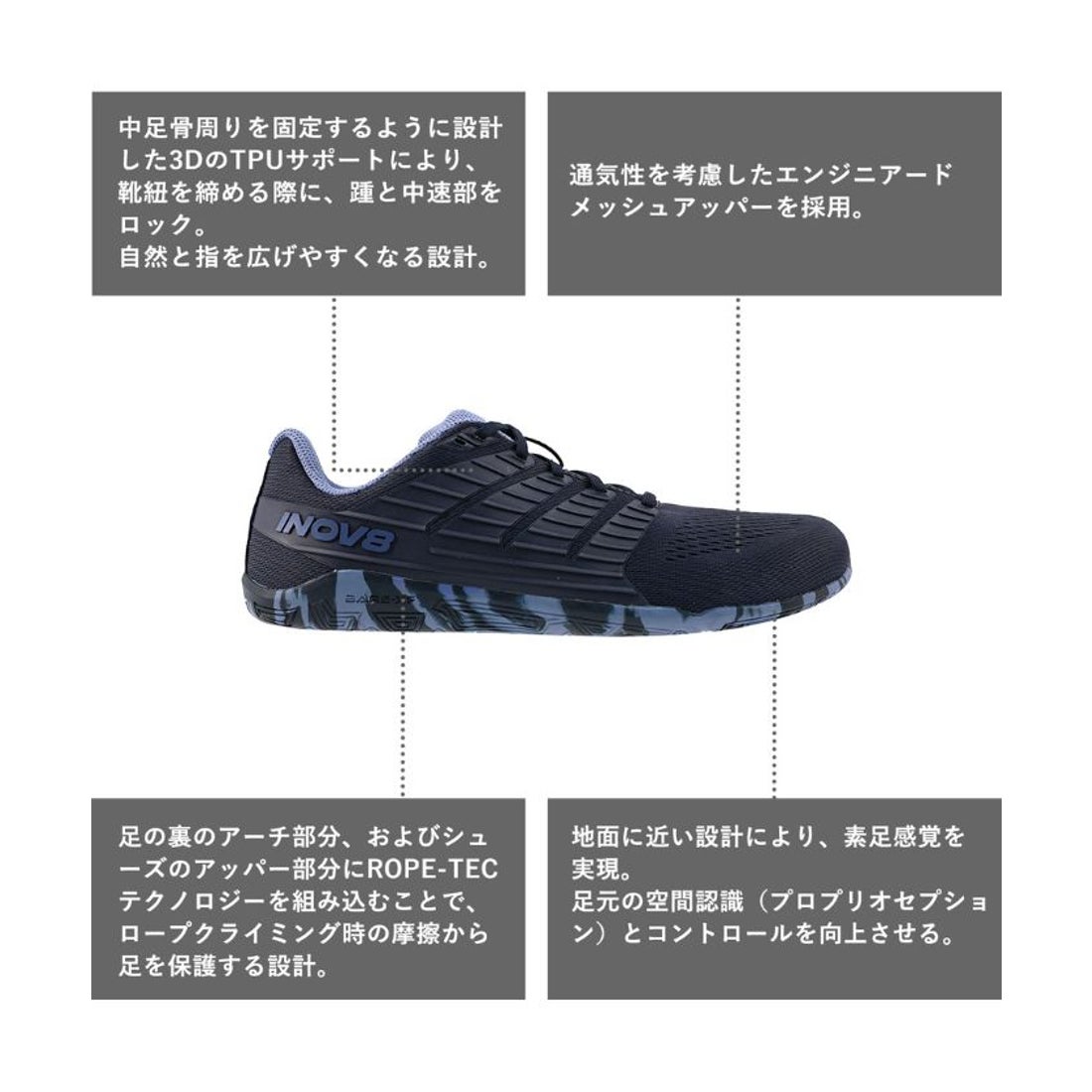 イノヴェイト INOV8 【ジム/トレーニング】BARE-XF V2 -デサントストア