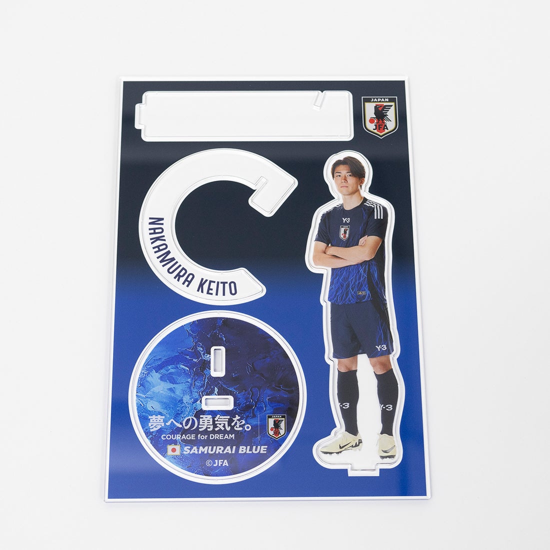 JFA 日本代表 プレーヤーズアクリルスタンド #中村敬斗 24JFA-184 代表