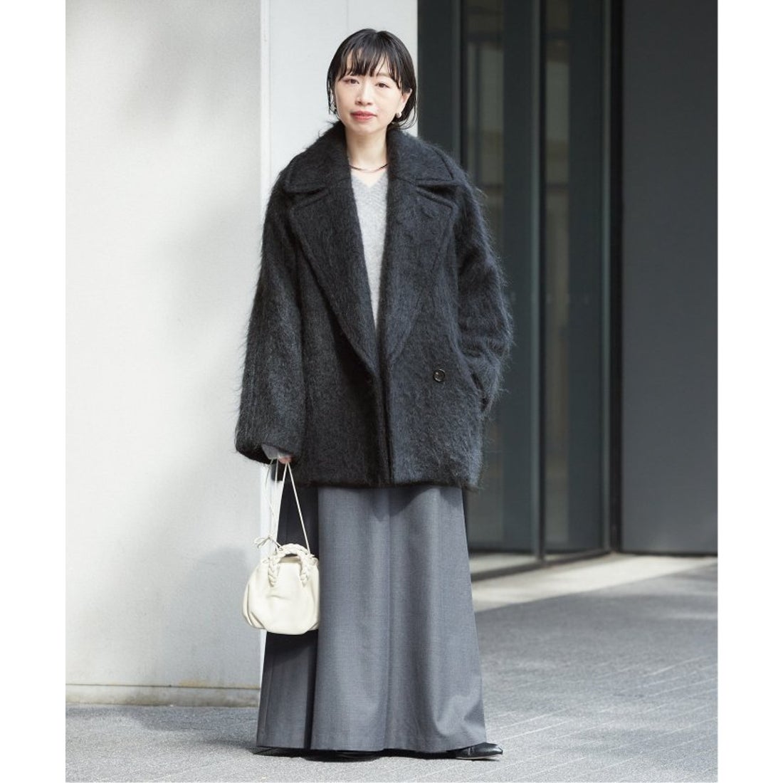 ジャーナルスタンダード レサージュ JOURNAL STANDARD L'ESSAGE モヘヤ