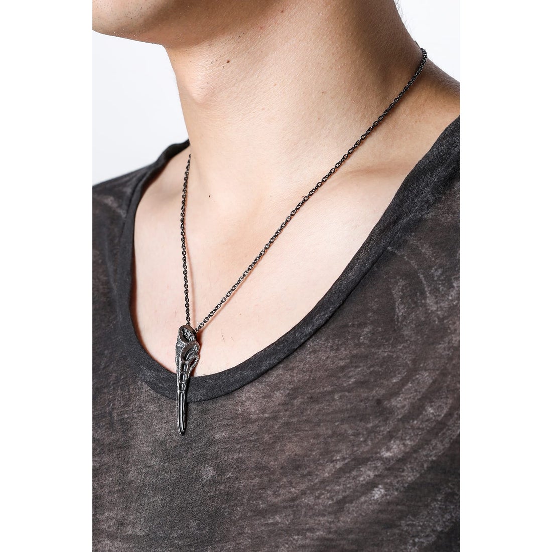 ユリウス JULIUS x Dualflow Collaboration Necklace（SILVER） -FASCINATE