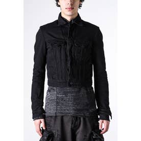 ユリウス JULIUS 10oz DENIM JACKET （BLACK） -FASCINATE