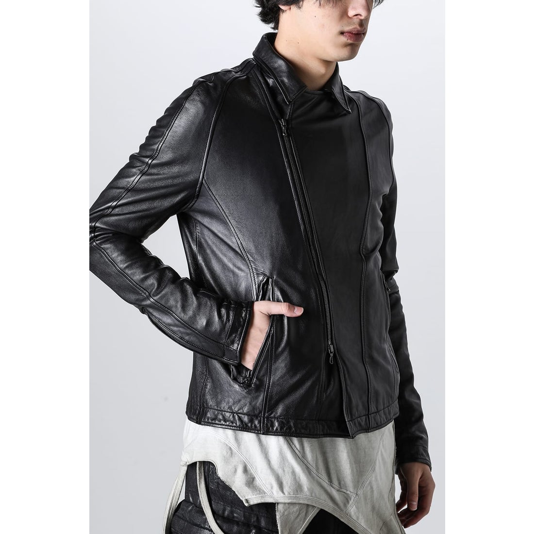 ユリウス JULIUS Leather Jacket （Black） 通販 大阪心斎橋/京都