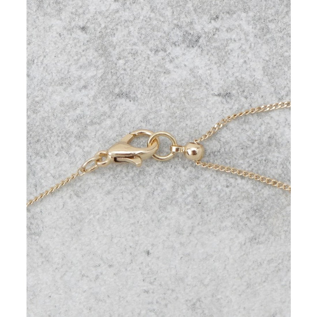 オペーク ドット クリップ OPAQUE.CLIP オーバルメタル×フェイクパール