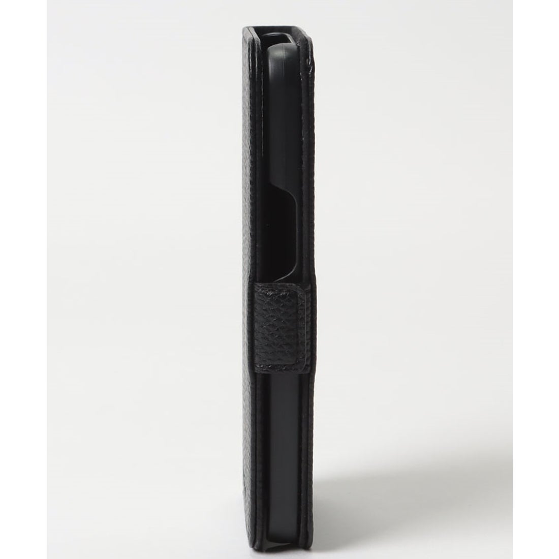 シュリンクPU Leather Book Type Case（iPhone 13） （BLACK