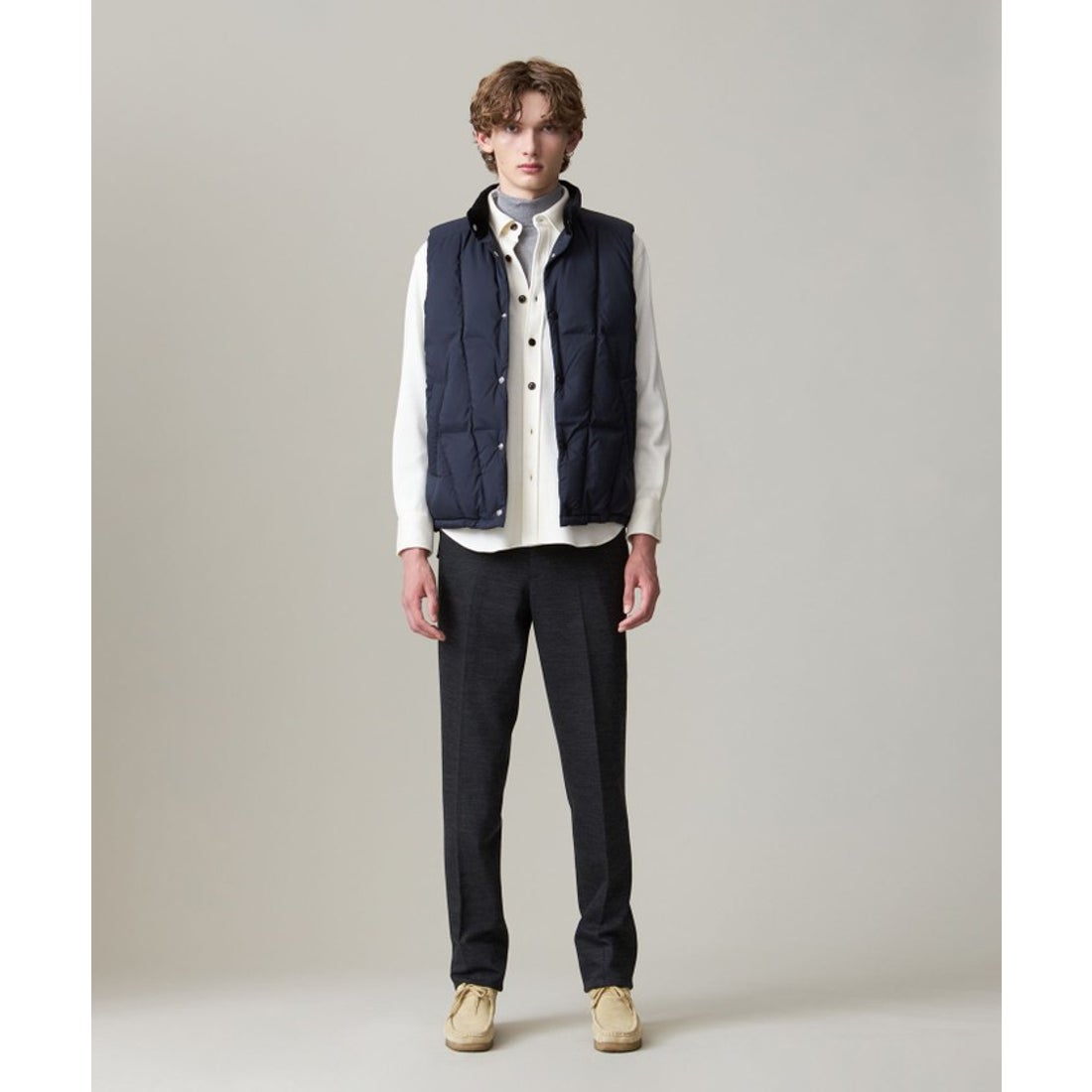 ジェイ プレス メン J.PRESS MEN ナイロンワッシャータフタ ダウン