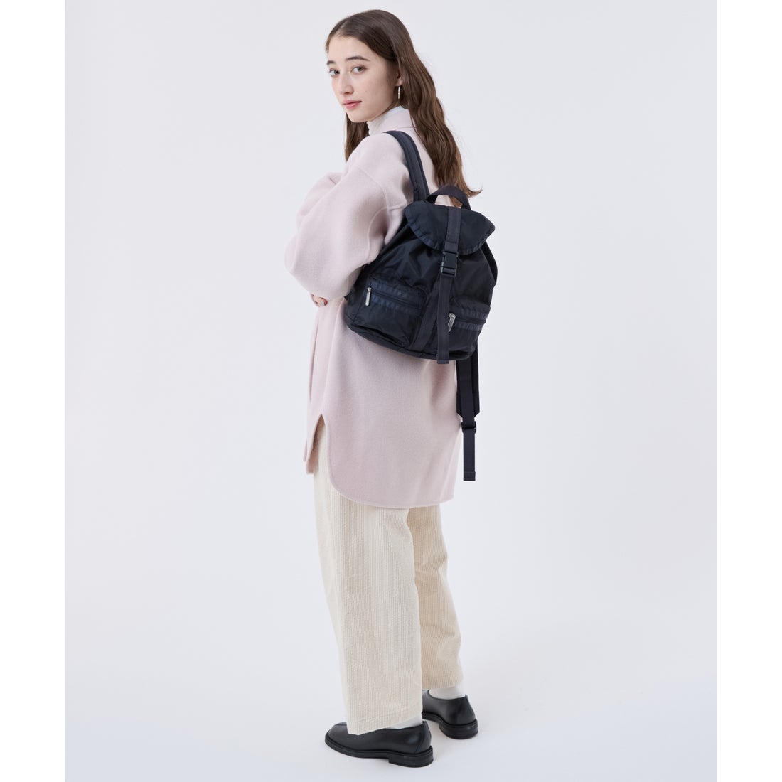 レスポートサック LeSportsac SMALL VOYAGER （ディープシーブルー