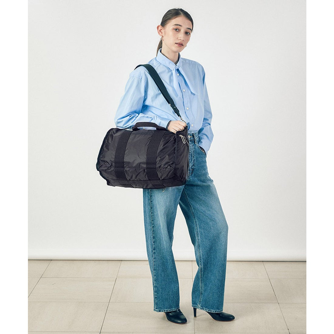 レスポートサック LeSportsac ESSENTIAL MEDIUM DUFFLE （ブラックC
