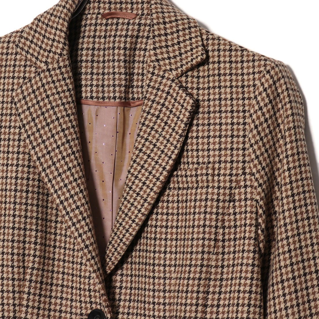 LILY BROWN リリーブラウン Lily Brown チェック柄ロングジャケット