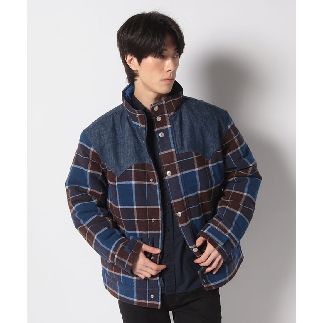 リーバイス LEVI'S ウエスタンダウンジャケット ブルー WEBSTER