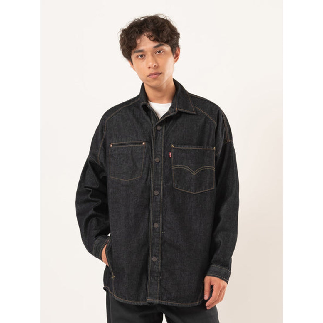 リーバイス LEVI'S ツイステッド トラッカージャケット ダーク