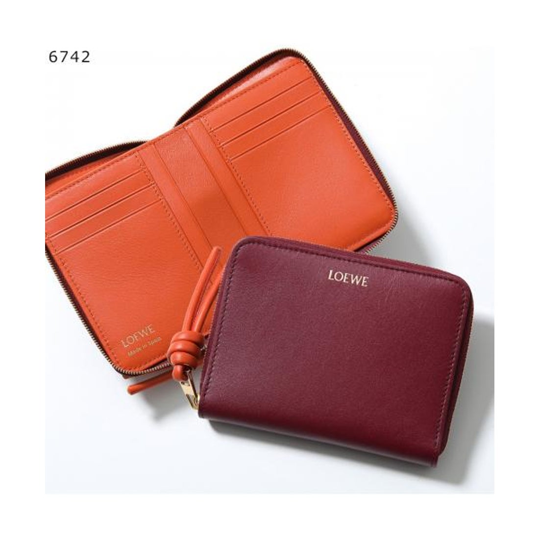 ロエベ LOEWE LOEWE 二つ折り財布 KNOT COMPACT CEM1CWZX01 （5679