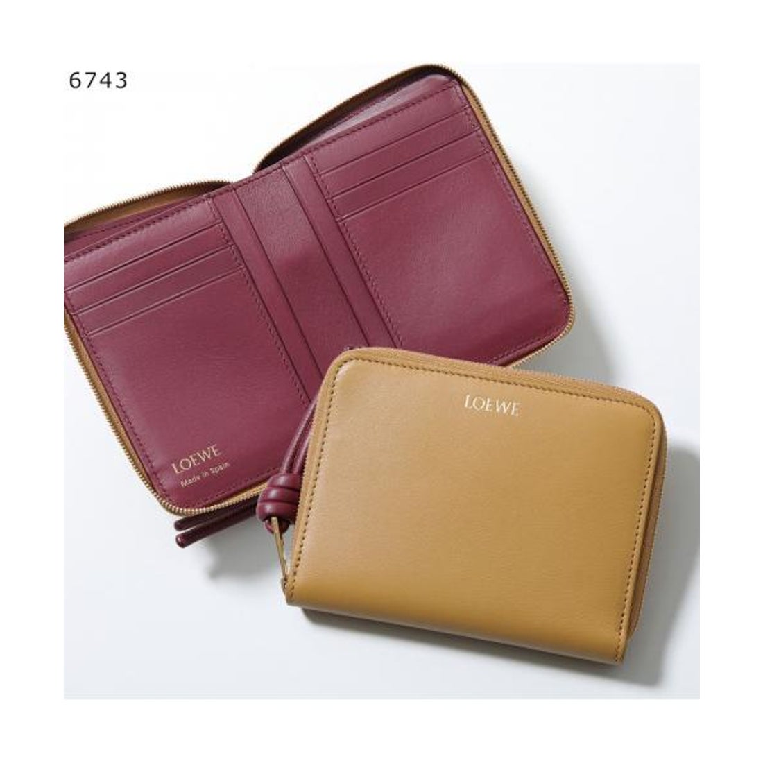 ロエベ LOEWE LOEWE 二つ折り財布 KNOT COMPACT CEM1CWZX01 （5679