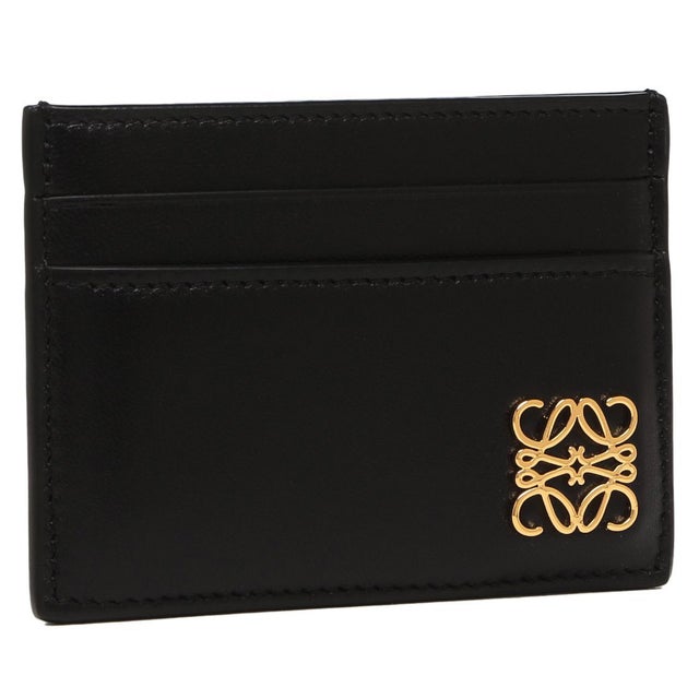 ロエベ LOEWE カードケース アナグラム パファー ブラック レディース