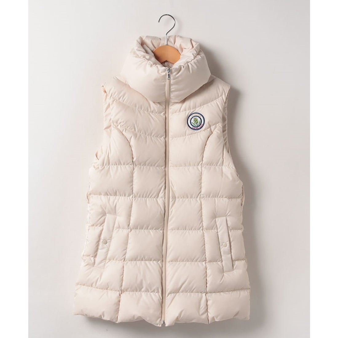 ラ ジョコンダ LA JOCONDE 【大きいサイズ】ボリューム襟 ダウンベスト