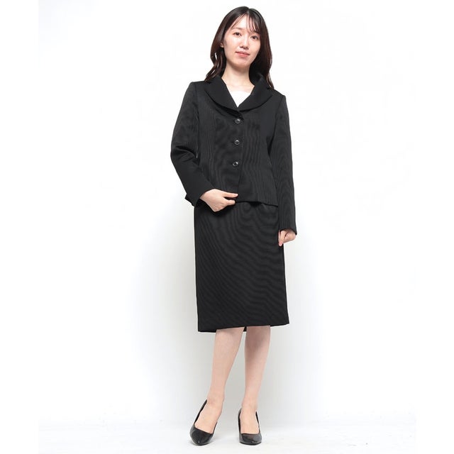 ラフェスタ シック La Festa Chic 【フォーマル】ケープブラウススーツ