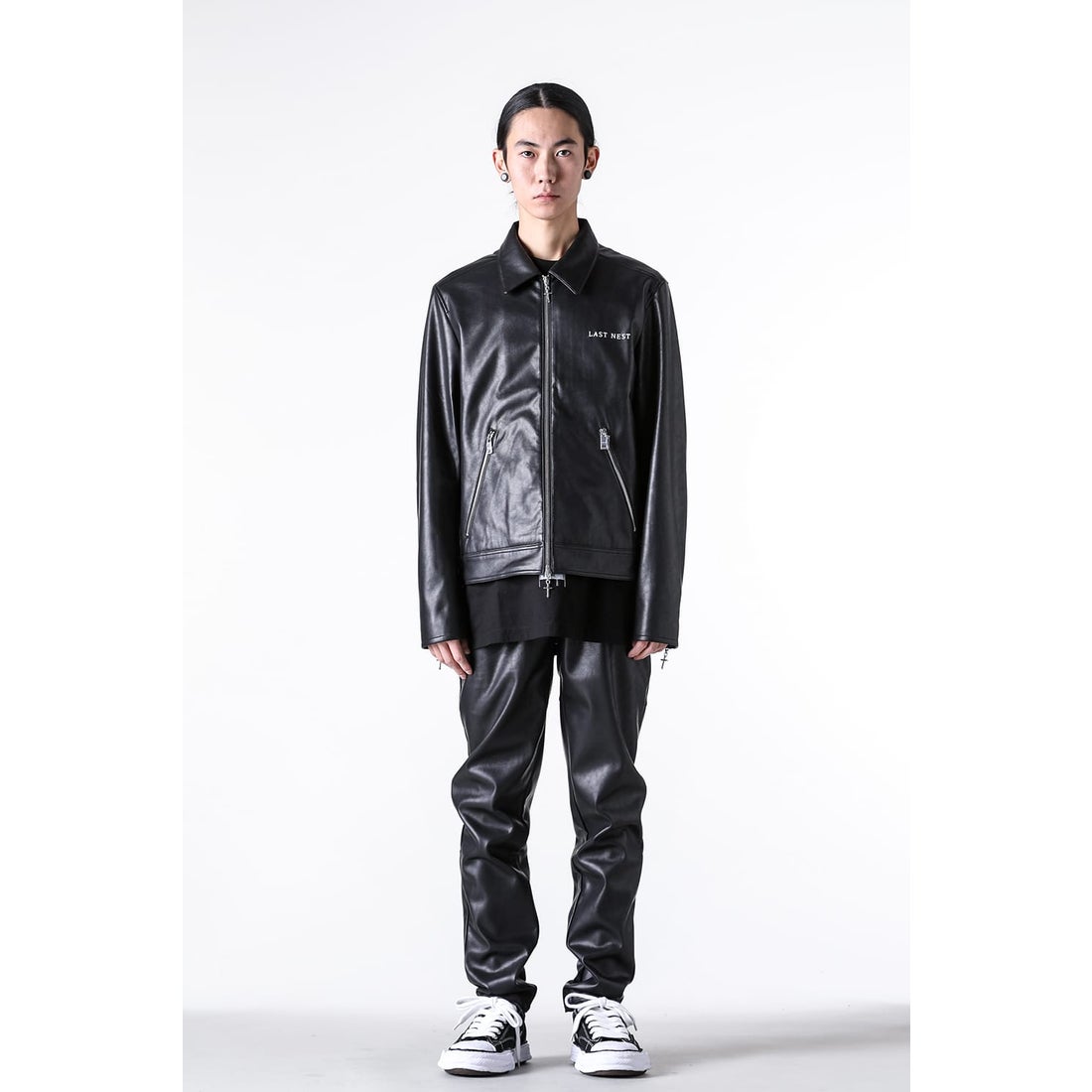 ラストネスト LAST NEST Leather Swing Top （Black） -FASCINATE