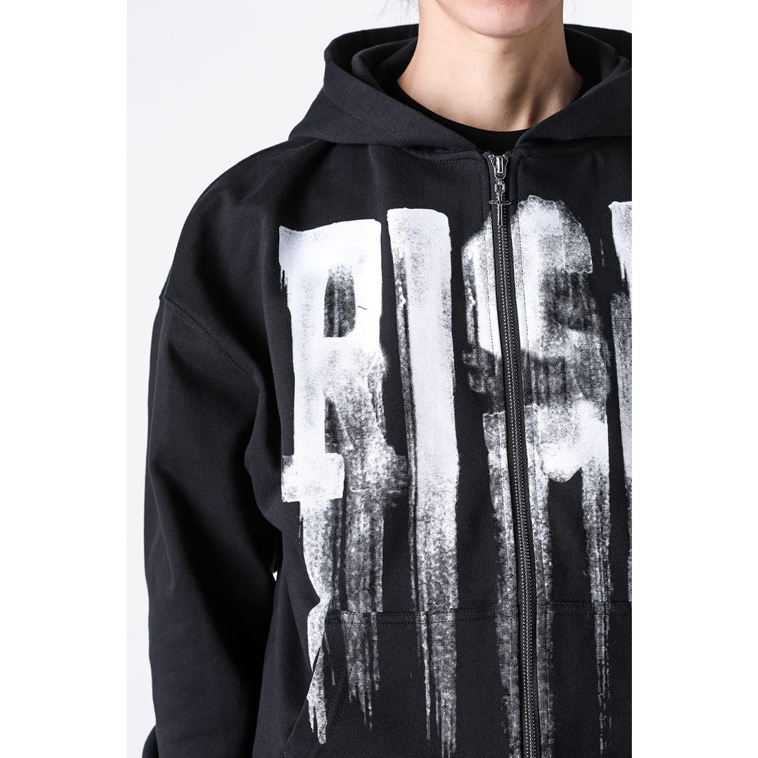 ラストネスト LAST NEST Risk Zip Up Hoodie （Black） -FASCINATE