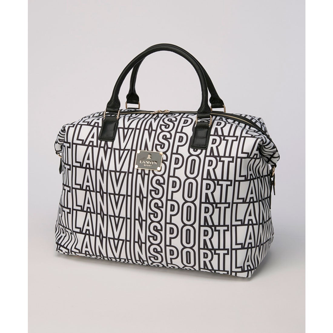 ランバン スポール LANVIN SPORT ロゴデザインボストンバッグ