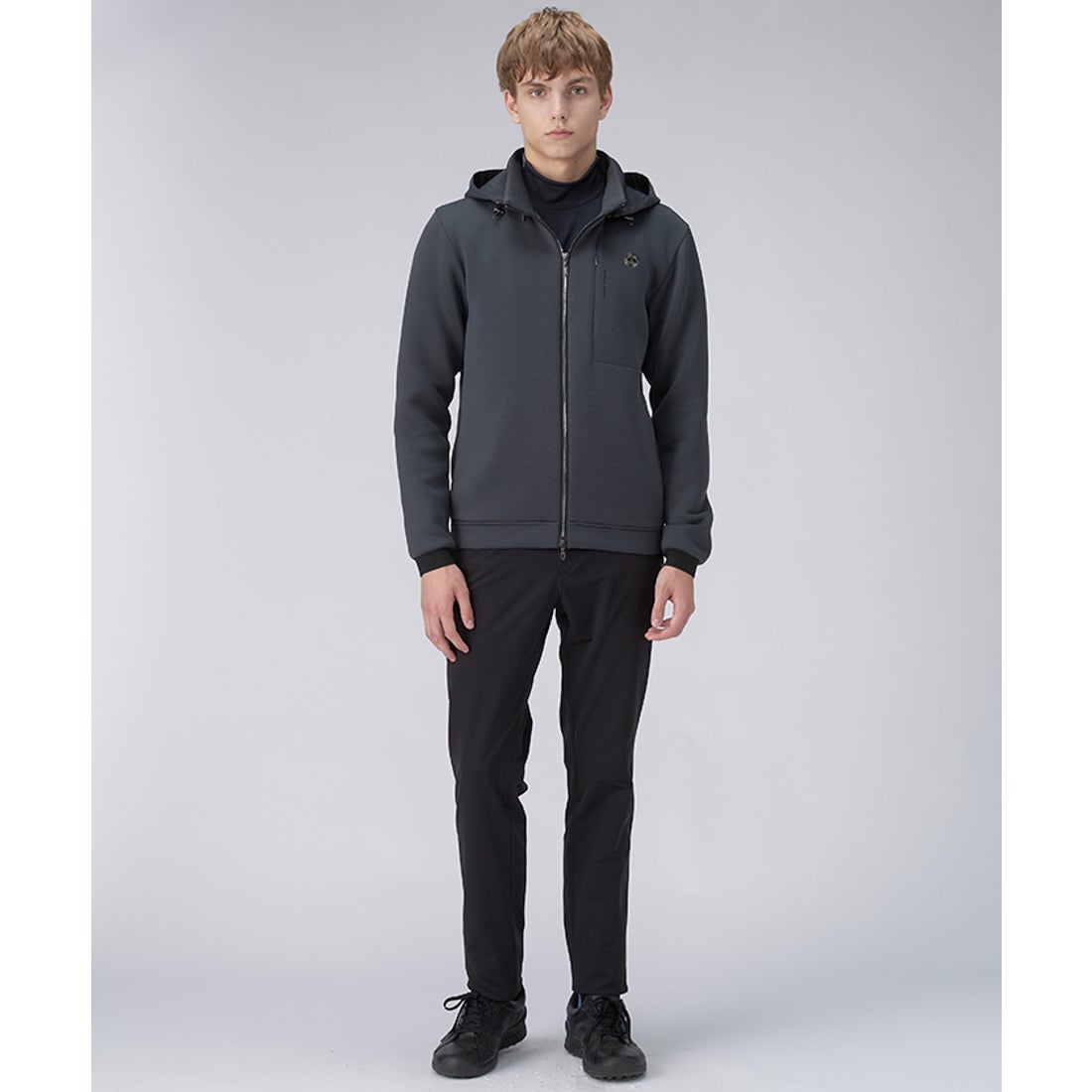 ランバン スポール LANVIN SPORT ダンボールニットカットソーブルゾン