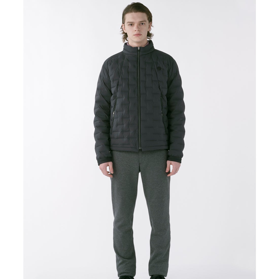 ランバン スポール LANVIN SPORT NYストレッチチューブダウンブルゾン