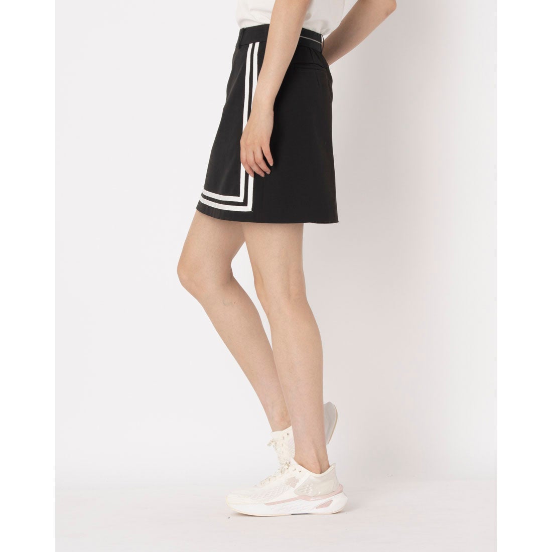 ランバン スポール LANVIN SPORT ラインディテールAラインスカート