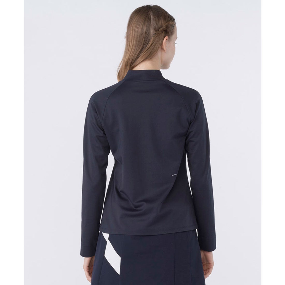 ランバン スポール LANVIN SPORT ギャザーデザインモックネック長袖