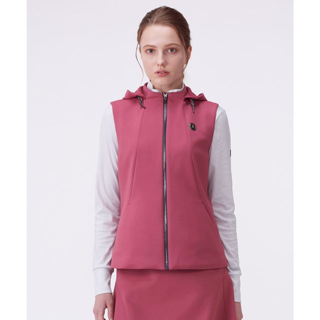 ランバン スポール LANVIN SPORT ノーカラーアウターベスト【UV