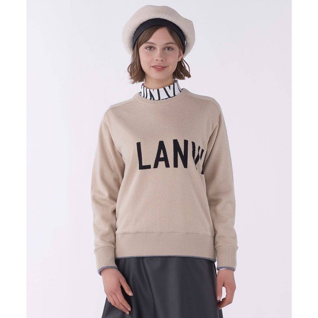 ランバン スポール LANVIN SPORT プルオーバーセーター【防風