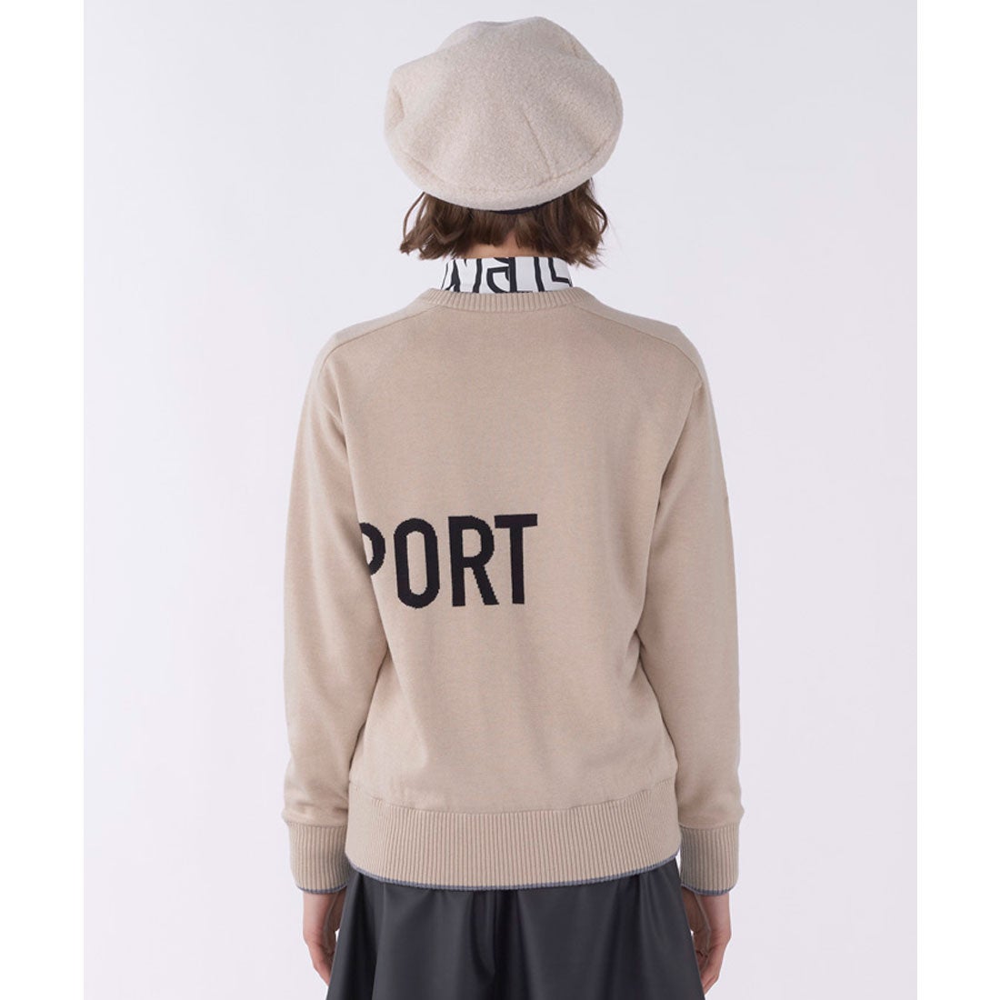 ランバン スポール LANVIN SPORT プルオーバーセーター【防風