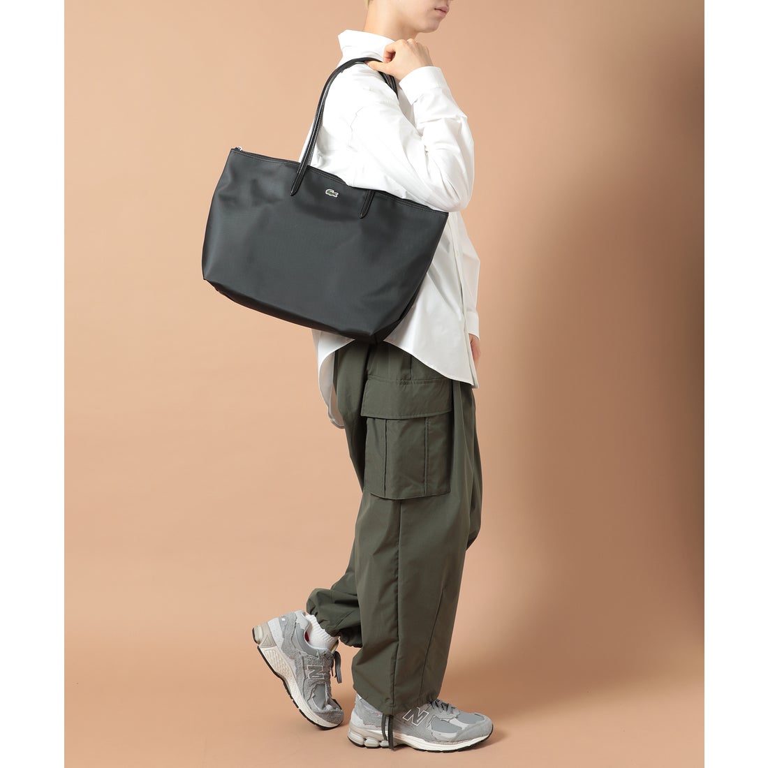 ラコステ LACOSTE ◎A4・PC 収納可能◎【LACOSTE / ラコステ】L.12.12