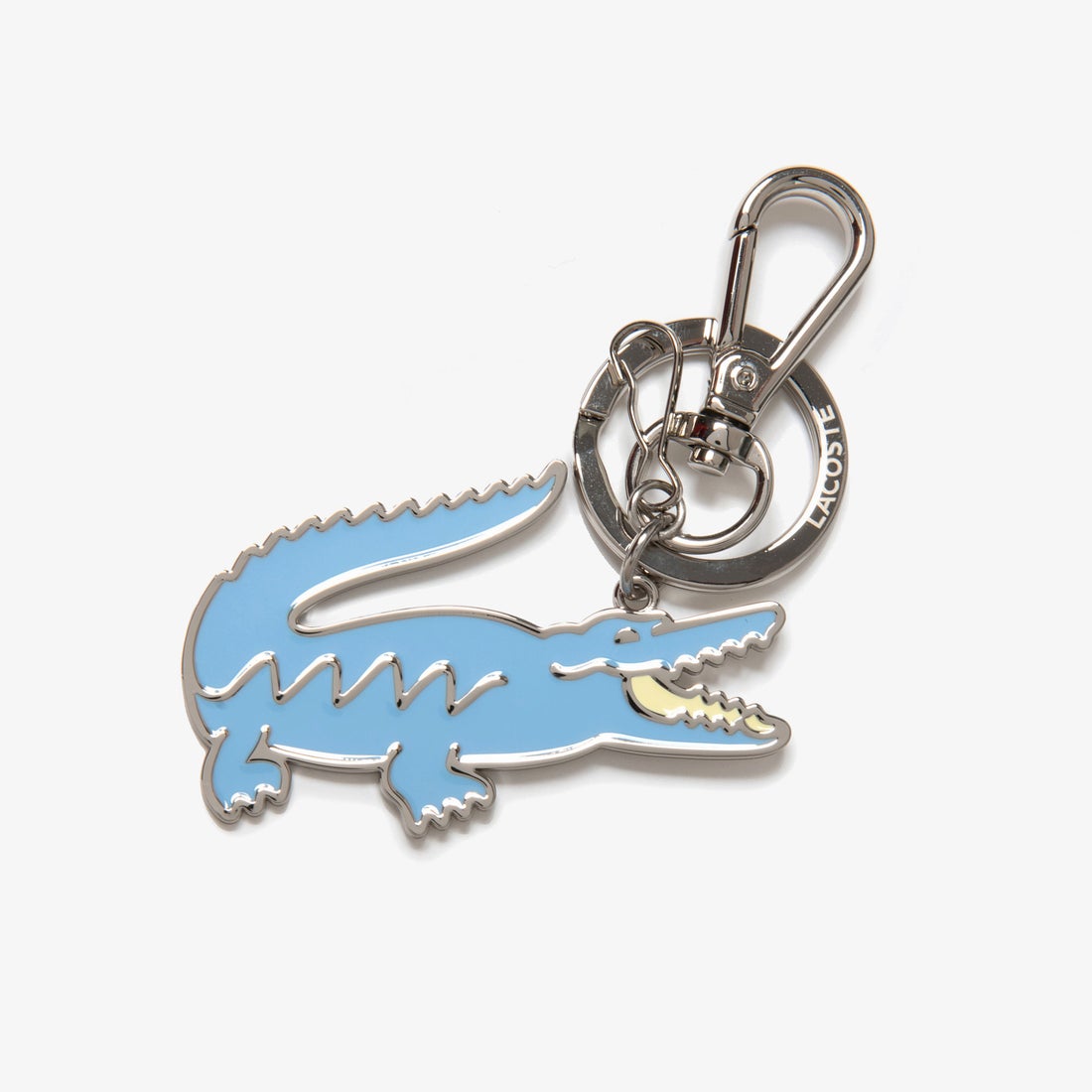 ラコステ LACOSTE COLOR COMBI ワニロゴキーホルダー （スカイブルー