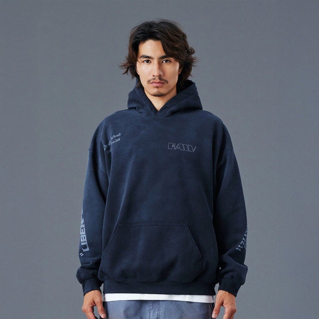 リベレイダース Liberaiders Liberaiders TRIBAL EMBROYDERY HOODIE