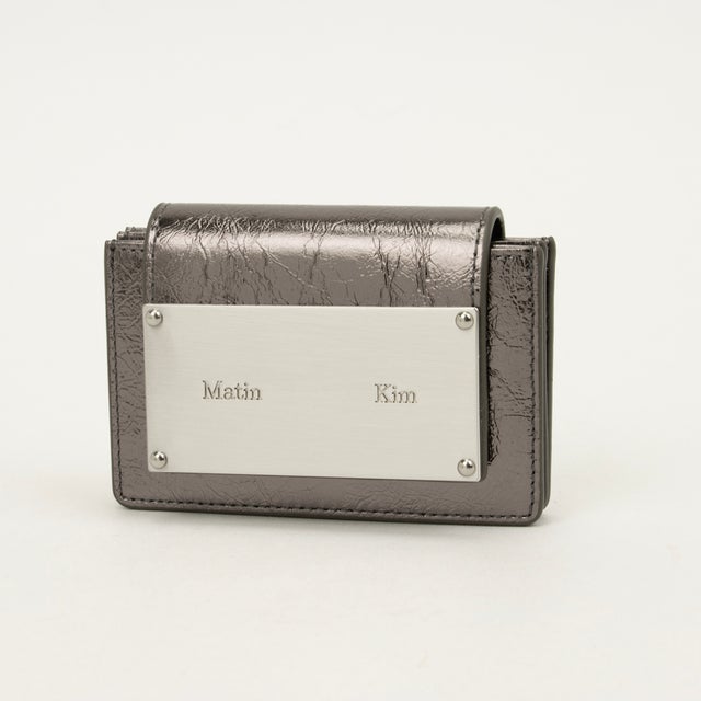 マーティンキム Matin Kim カードケース （シルバー） -ファッション