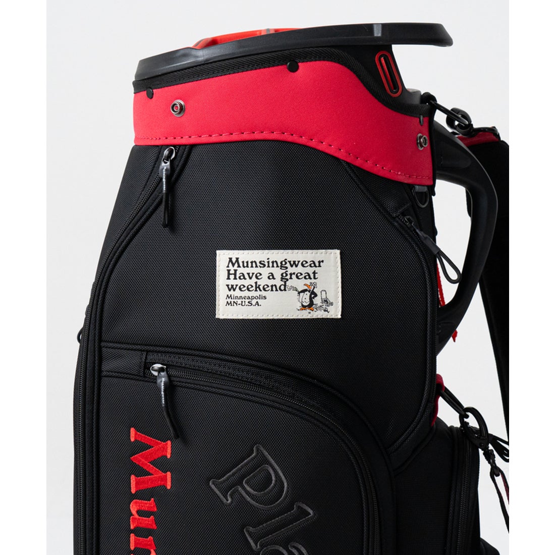MUNSINGWEAR バイカラーリングキャディバッグ -デサントストア