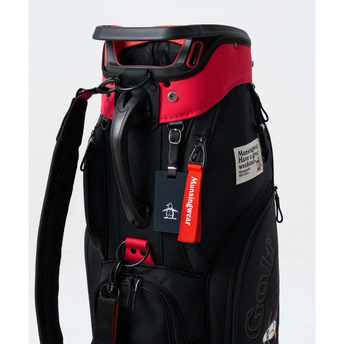 MUNSINGWEAR バイカラーリングキャディバッグ -デサントストア