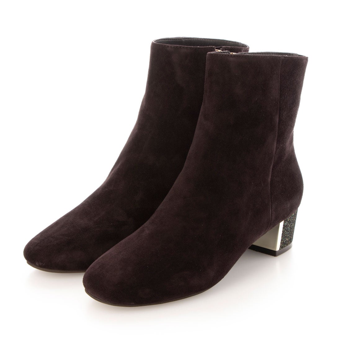 モード エ ジャコモ MODE ET JACOMO グリッターヒールショートブーツ