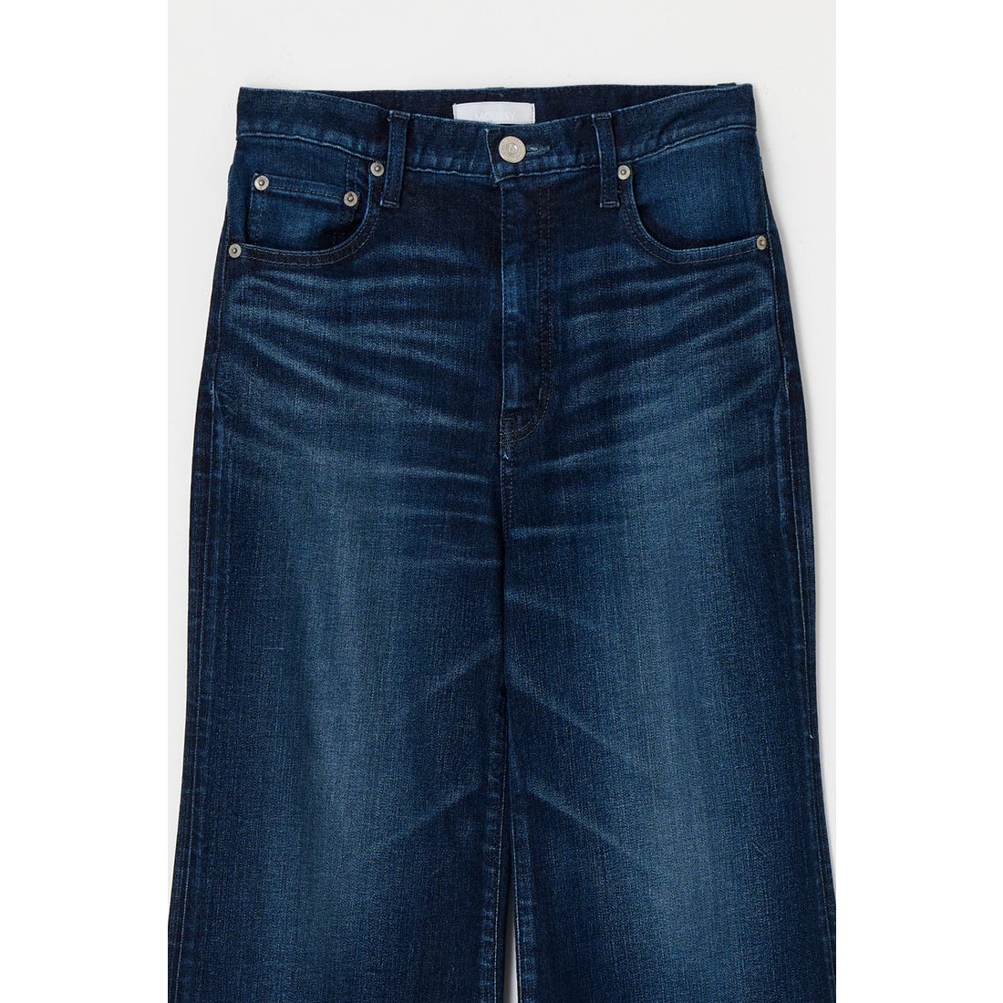 MOUSSY ADVANCED LONG LEG フレア D/BLU3 -靴＆ファッション通販