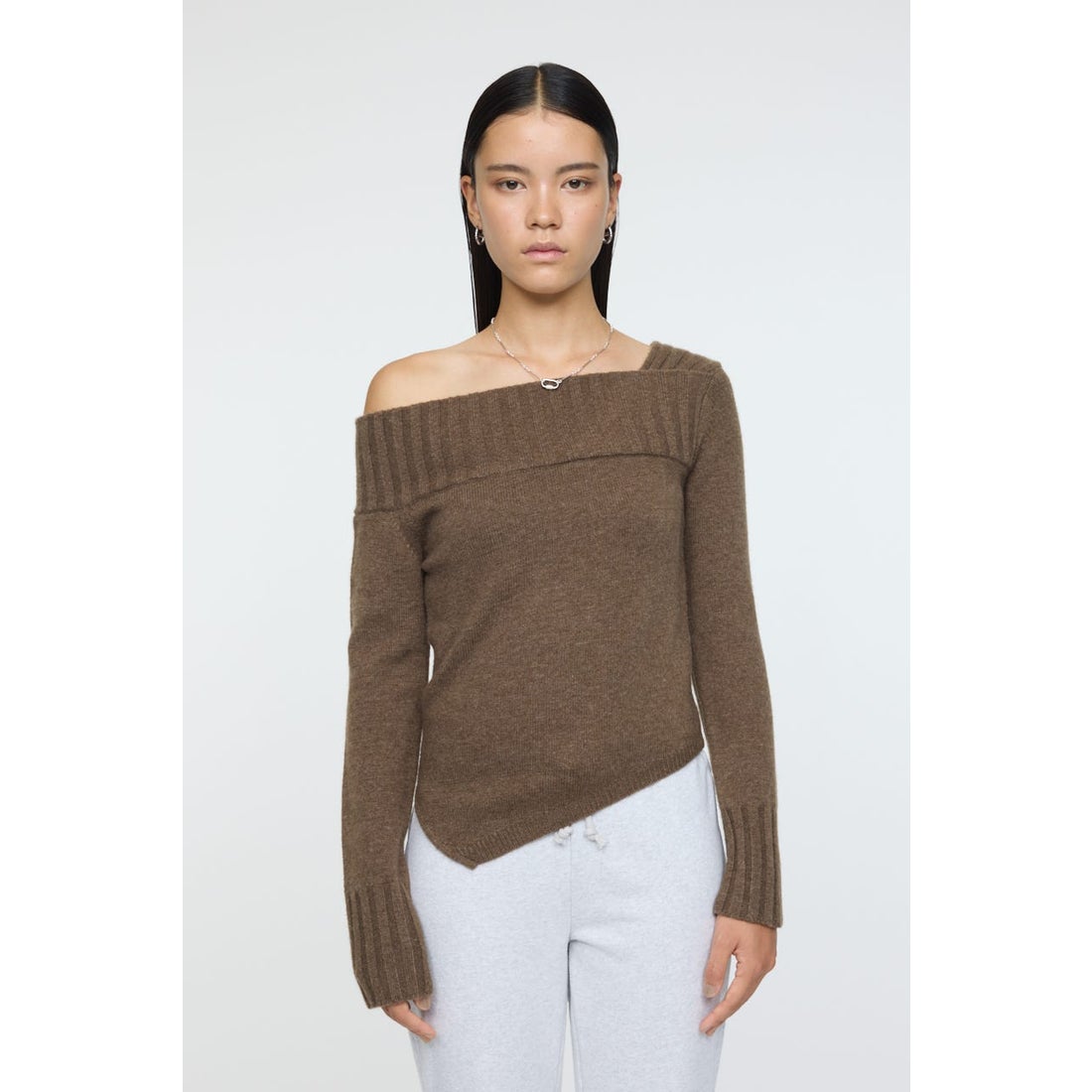 MOUSSY ASYMMETRY トップス NVY -ファッション通販 FASHION WALKER