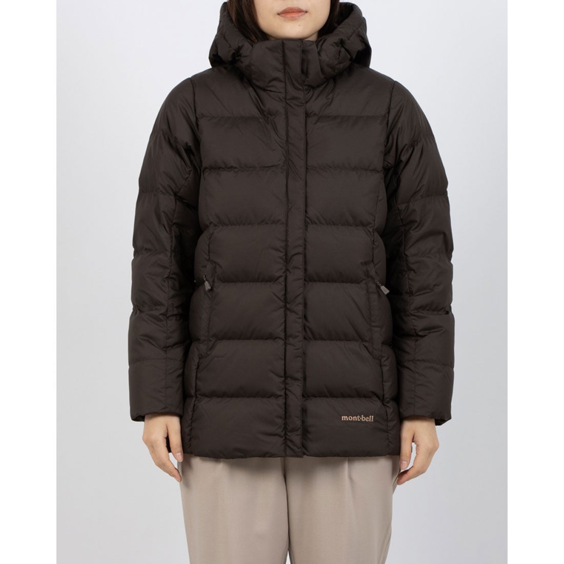 モンベル mont-bell トラベルダウンパーカ Women's （ブラウン